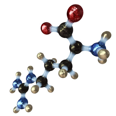 Arginine molecular structure